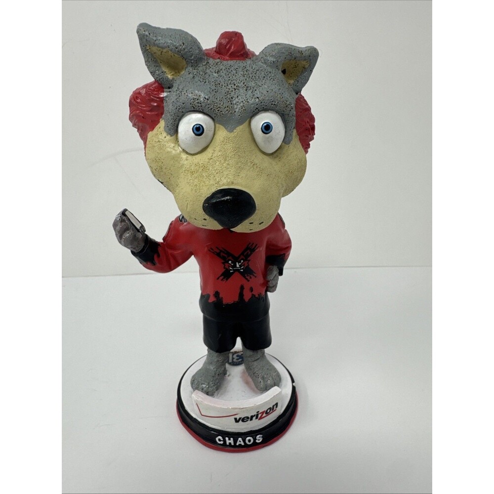 Huntsville Havoc Hockey Chaos Mascot Bobblehead Verizon Bobble Success Promo